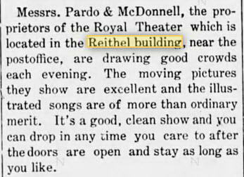 Lincoln Theatre - Nov 8 1907 (newer photo)